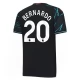 Manchester City Trøje 2023-24 Bernardo Silva 20 Tredjetrøje