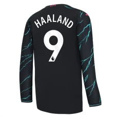 Manchester City Trøje 2023-24 Erling Haaland 9 Langærmet Tredjetrøje