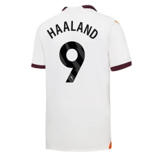 Manchester City Trøje 2023-24 Erling Haaland 9 Udebanetrøje