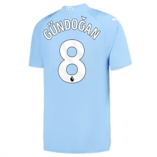 Manchester City Trøje 2023-24 İlkay Gündoğan 8 Hjemmebanetrøje