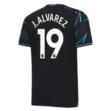 Manchester City Trøje 2023-24 J. Alvarez 19 Tredjetrøje