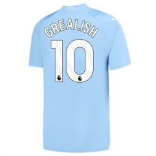 Manchester City Trøje 2023-24 Jack Grealish 10 Hjemmebanetrøje