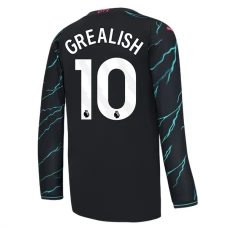 Manchester City Trøje 2023-24 Jack Grealish 10 Langærmet Tredjetrøje