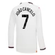 Manchester City Trøje 2023-24 Joao Cancelo 7 Langærmet Udebanetrøje