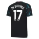 Manchester City Trøje 2023-24 Kevin De Bruyne 17 Tredjetrøje