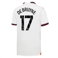 Manchester City Trøje 2023-24 Kevin De Bruyne 17 Udebanetrøje