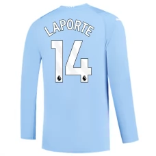 Manchester City Trøje 2023-24 Laporte 14 Langærmet Hjemmebanetrøje
