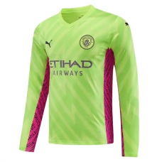 Manchester City Trøje 2023-24 Målmandstrøje Langærmet Tredjetrøje