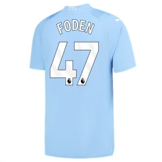 Manchester City Trøje 2023-24 Phil Foden 47 Hjemmebanetrøje
