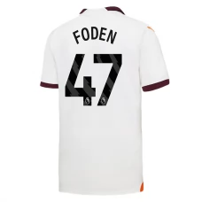 Manchester City Trøje 2023-24 Phil Foden 47 Udebanetrøje