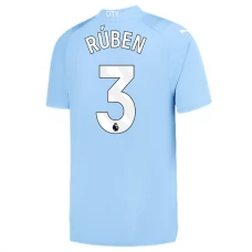 Manchester City Trøje 2023-24 Rúben Dias 3 Hjemmebanetrøje