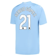 Manchester City Trøje 2023-24 Sergio Gómez 21 Hjemmebanetrøje