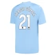 Manchester City Trøje 2023-24 Sergio Gómez 21 Hjemmebanetrøje