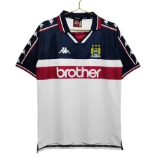 Manchester City Udebanetrøje Retro 1997-98 Fodboldsæt
