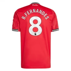 Manchester United B.Fernandes 8 Hjemmebanetrøje 2025-26 Fodboldsæt