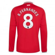 Manchester United B.Fernandes 8 Hjemmebanetrøje 2026-27 Langærmet