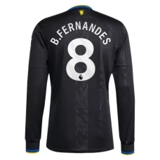 Manchester United B.Fernandes 8 Tredjetrøje 2025-26 Langærmet Fodboldsæt