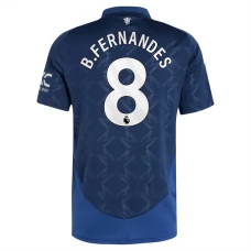 Manchester United B.Fernandes 8 Udebanetrøje 2024-25 Fodboldsæt