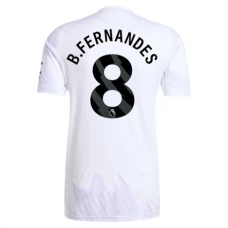 Manchester United B.Fernandes 8 Udebanetrøje 2025-26 Fodboldsæt