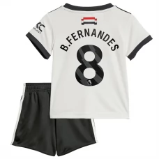 Manchester United Børn B.Fernandes 8 Tredjetrøje 2024-25 Fodboldsæt