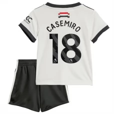 Manchester United Børn Casemiro 18 Tredjetrøje 2024-25 Fodboldsæt