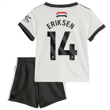 Manchester United Børn Eriksen 14 Tredjetrøje 2024-25 Fodboldsæt