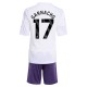 Manchester United Børn Garnacho 17 Udebanetrøje 2025-26 Fodboldsæt