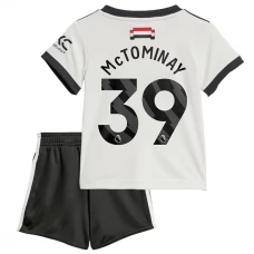 Manchester United Børn McTominay 39 Tredjetrøje 2024-25 Fodboldsæt