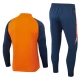 Manchester United Børn Træningssæt 2024-25 - 1-4 Zip Orange