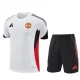 Manchester United Børn Træningstrøje Sæt 2025-26 - Shorts Hvid