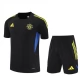 Manchester United Børn Træningstrøje Sæt 2025-26 - Shorts Sort