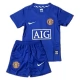 Manchester United Børn Tredjetrøje Retro 2008-09 Fodboldsæt
