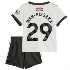 Manchester United Børn Wan-Bissaka 29 Tredjetrøje 2024-25 Fodboldsæt