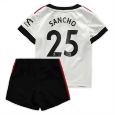 Manchester United Fodboldsæt Børn 2022-23 Jadon Sancho 25 Udebanetrøje