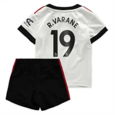 Manchester United Fodboldsæt Børn 2022-23 R. Varane 19 Udebanetrøje
