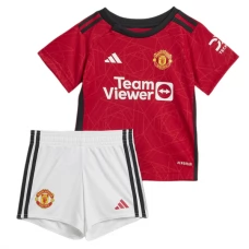 Manchester United Fodboldsæt Børn 2023-24 Hjemmebanetrøje