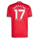 Manchester United Garnacho 17 Hjemmebanetrøje 2025-26 Fodboldsæt