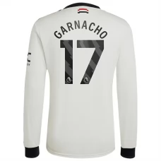 Manchester United Garnacho 17 Tredjetrøje 2024-25 Langærmet Fodboldsæt