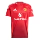 Manchester United Hjemmebanetrøje 2024-25 Fodboldsæt