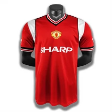 Manchester United Hjemmebanetrøje Retro 1985-86 Fodboldsæt