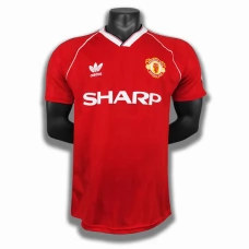 Manchester United Hjemmebanetrøje Retro 1988-90 Fodboldsæt