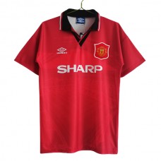 Manchester United Hjemmebanetrøje Retro 1994-96 Fodboldsæt