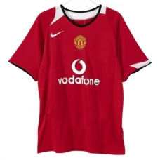 Manchester United Hjemmebanetrøje Retro 2004-06 Fodboldsæt