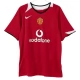 Manchester United Hjemmebanetrøje Retro 2004-06 Fodboldsæt