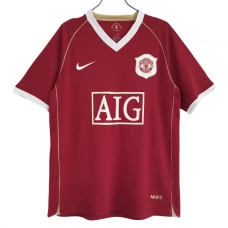 Manchester United Hjemmebanetrøje Retro 2006-07 Fodboldsæt