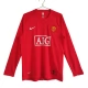 Manchester United Hjemmebanetrøje Retro 2007-08 Langærmet Fodboldsæt