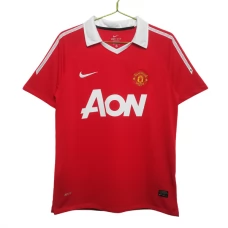 Manchester United Hjemmebanetrøje Retro 2010-11 Fodboldsæt