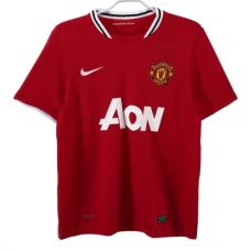 Manchester United Hjemmebanetrøje Retro 2011-12 Fodboldsæt