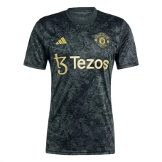Manchester United Hjemmebanetrøje Stone Roses Pre-Match 2023-24 Fodboldsæt
