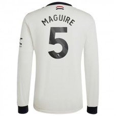 Manchester United Maguire 5 Tredjetrøje 2024-25 Langærmet Fodboldsæt